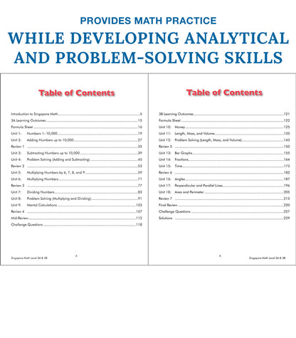 Singapore Math Level 3 A&B (Grade 4)