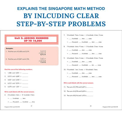 Singapore Math Level 3 A&B (Grade 4)