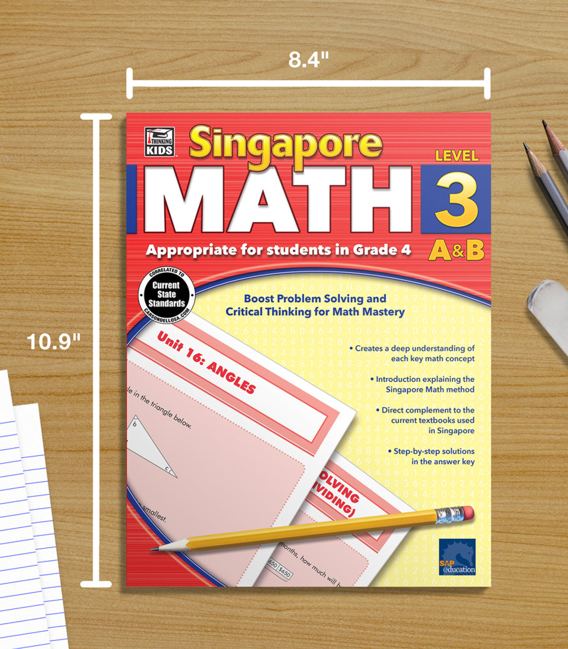 Singapore Math Level 3 A&B (Grade 4)