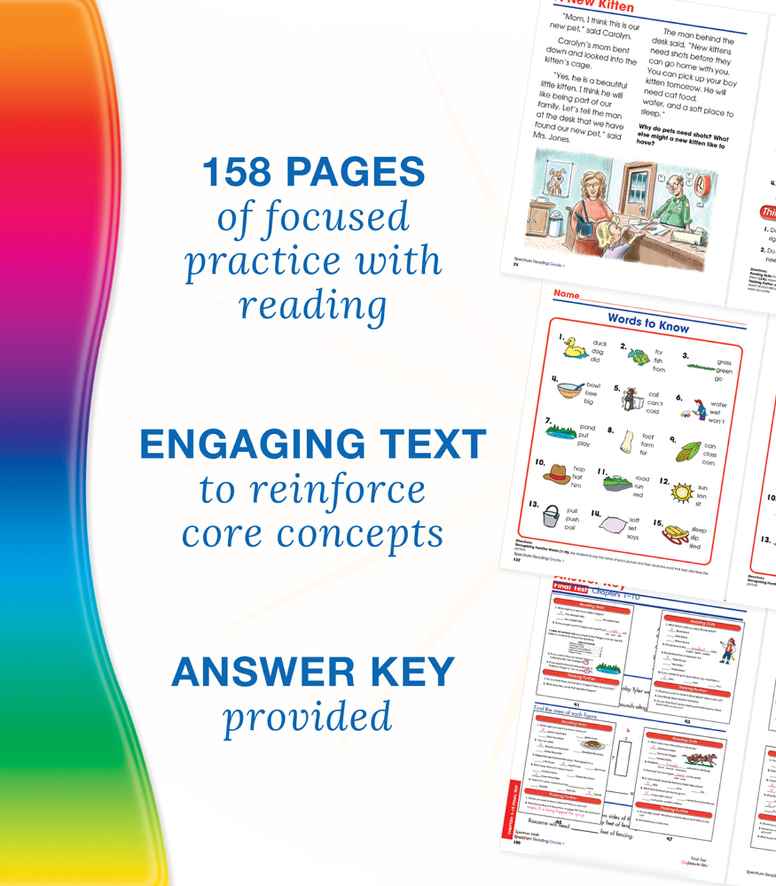 Spectrum Reading Grade 1